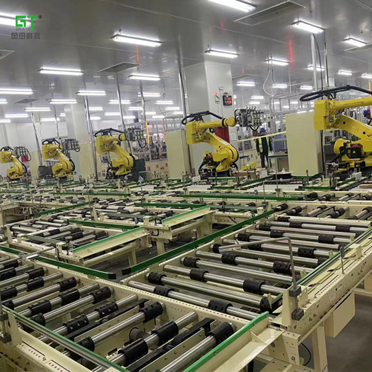 Automatic Production Line for Battery Palletizing