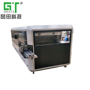 Automatic cleaning and drying tunnel furnace